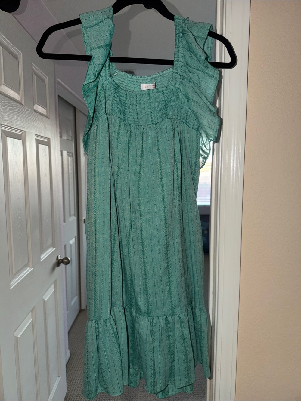 LC Lauren Conrad Mint Green High-Low Dress